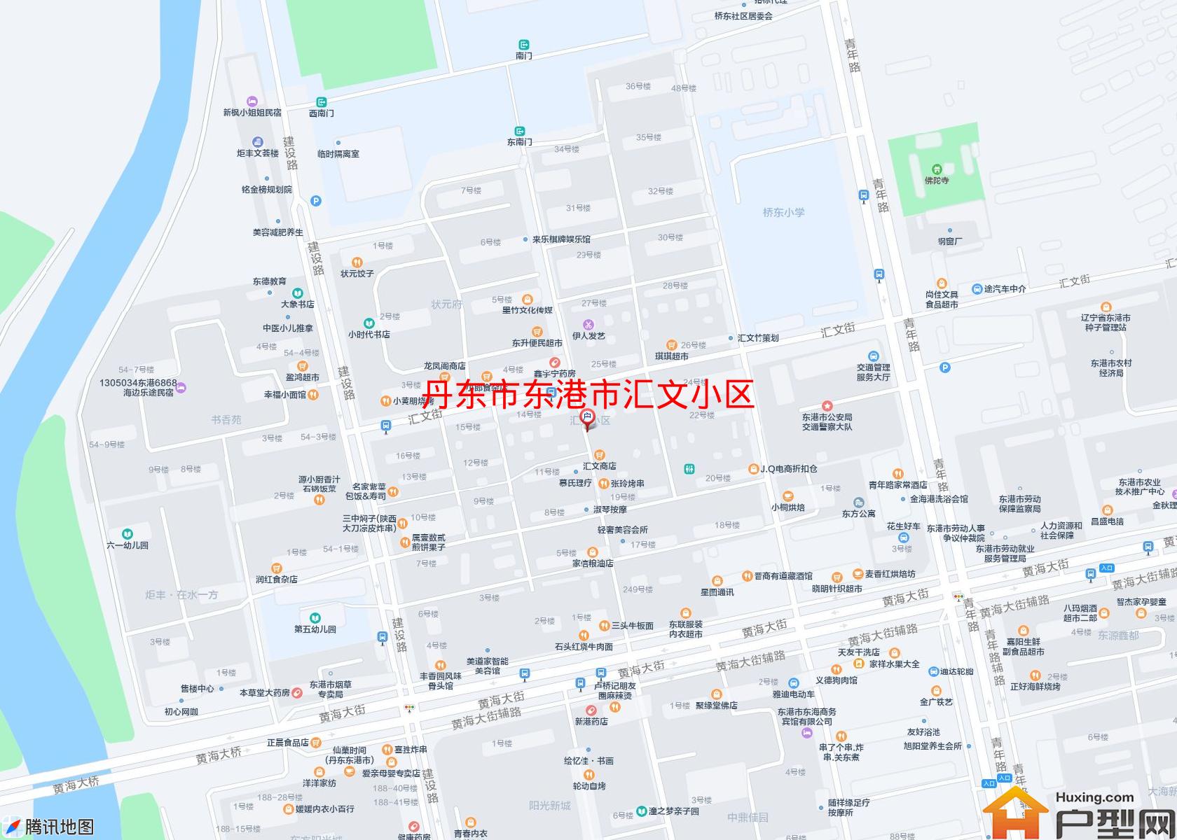 东港市汇文小区小区 - 户型网