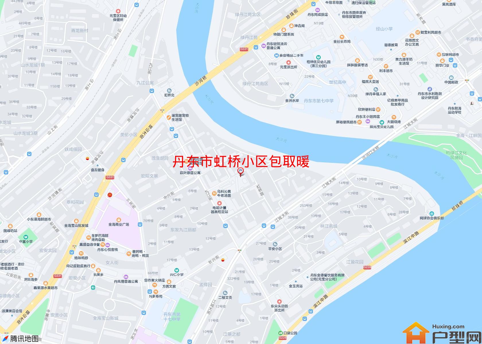 虹桥小区包取暖小区 - 户型网