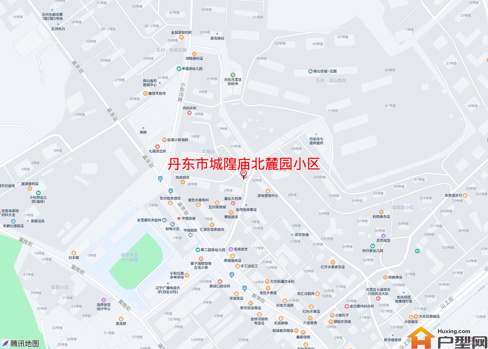 城隍庙北麓园小区小区 - 户型网