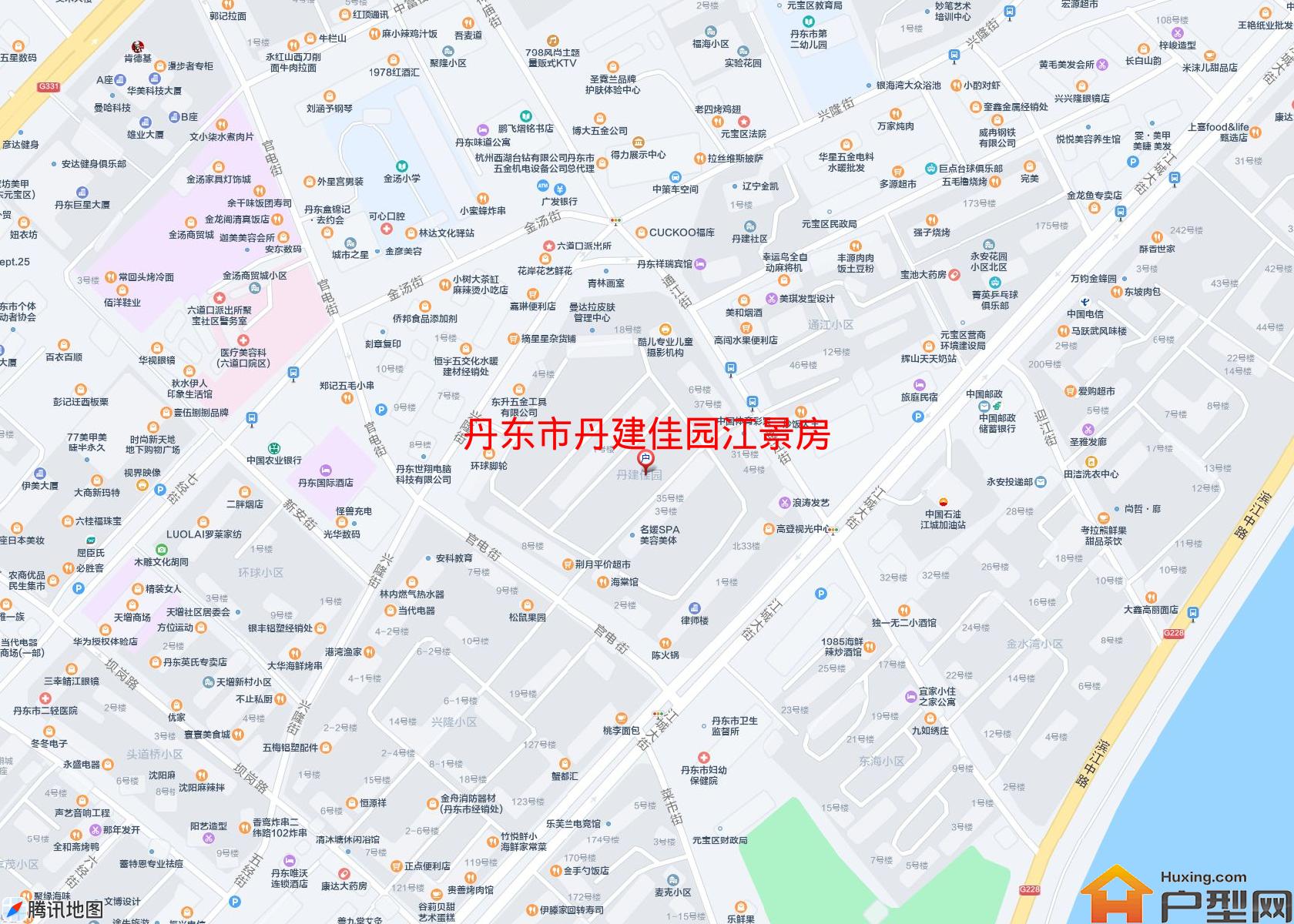 丹建佳园江景房小区 - 户型网