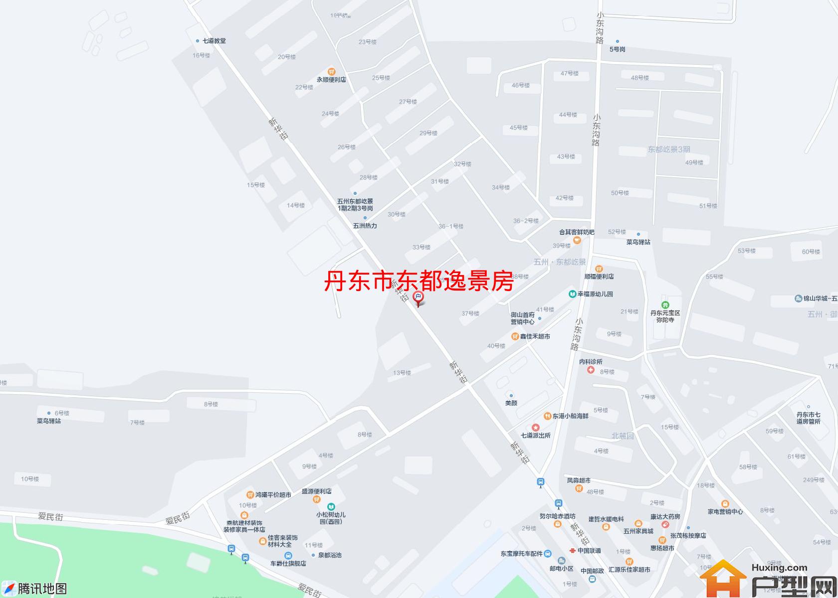 东都逸景房小区 - 户型网