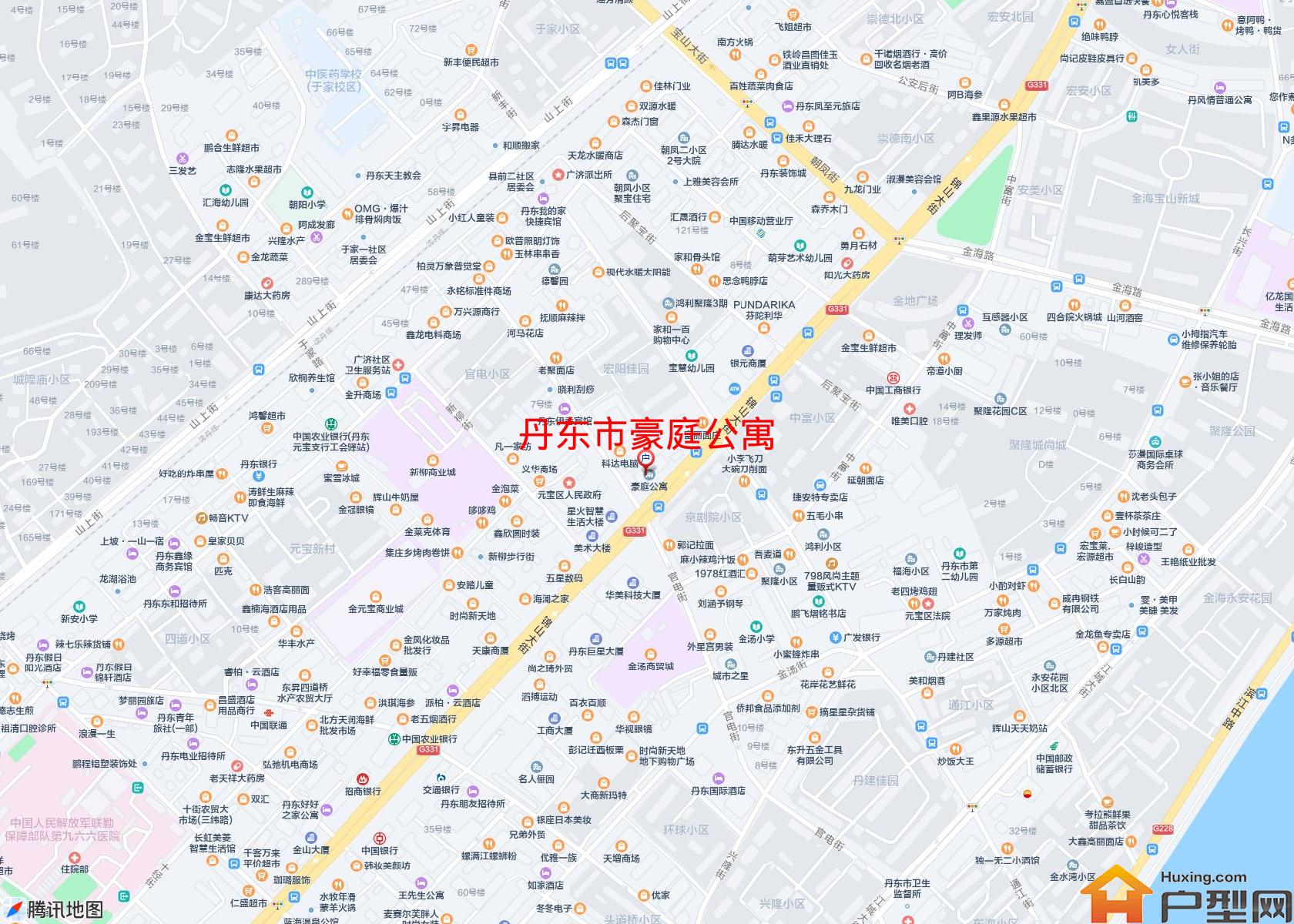 豪庭公寓小区 - 户型网