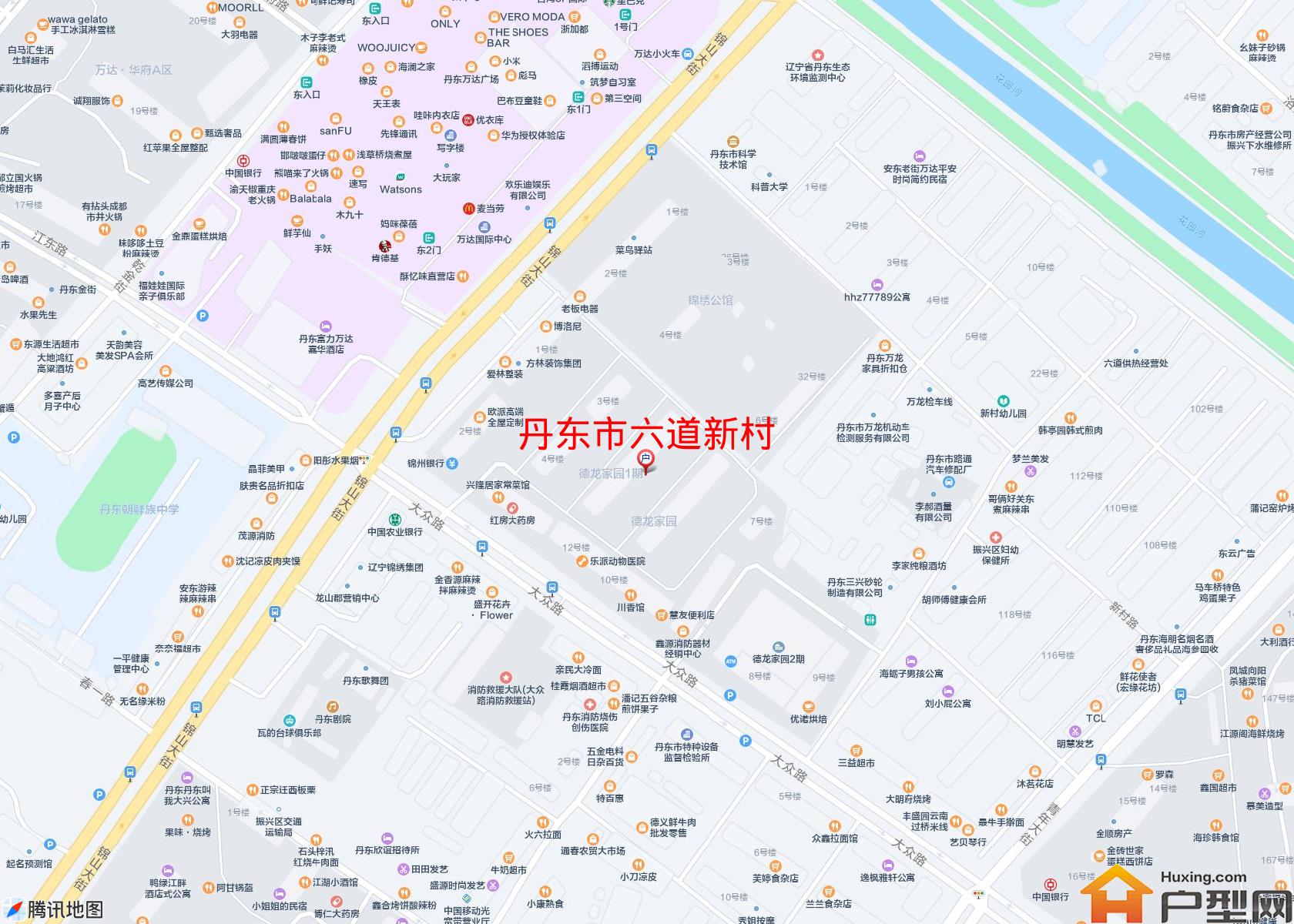 六道新村小区 - 户型网