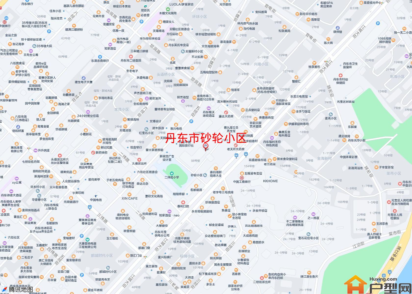砂轮小区小区 - 户型网