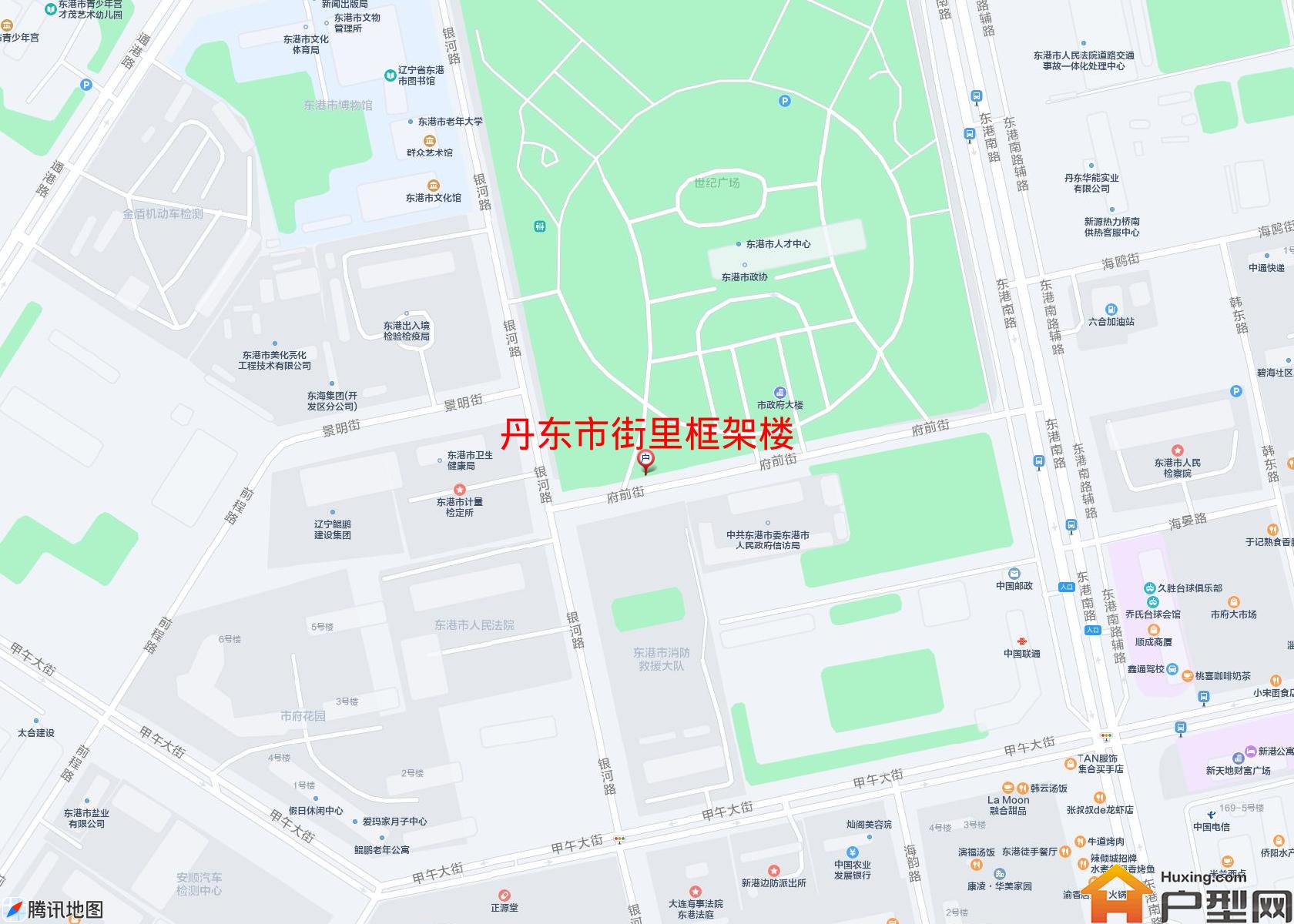 街里框架楼小区 - 户型网