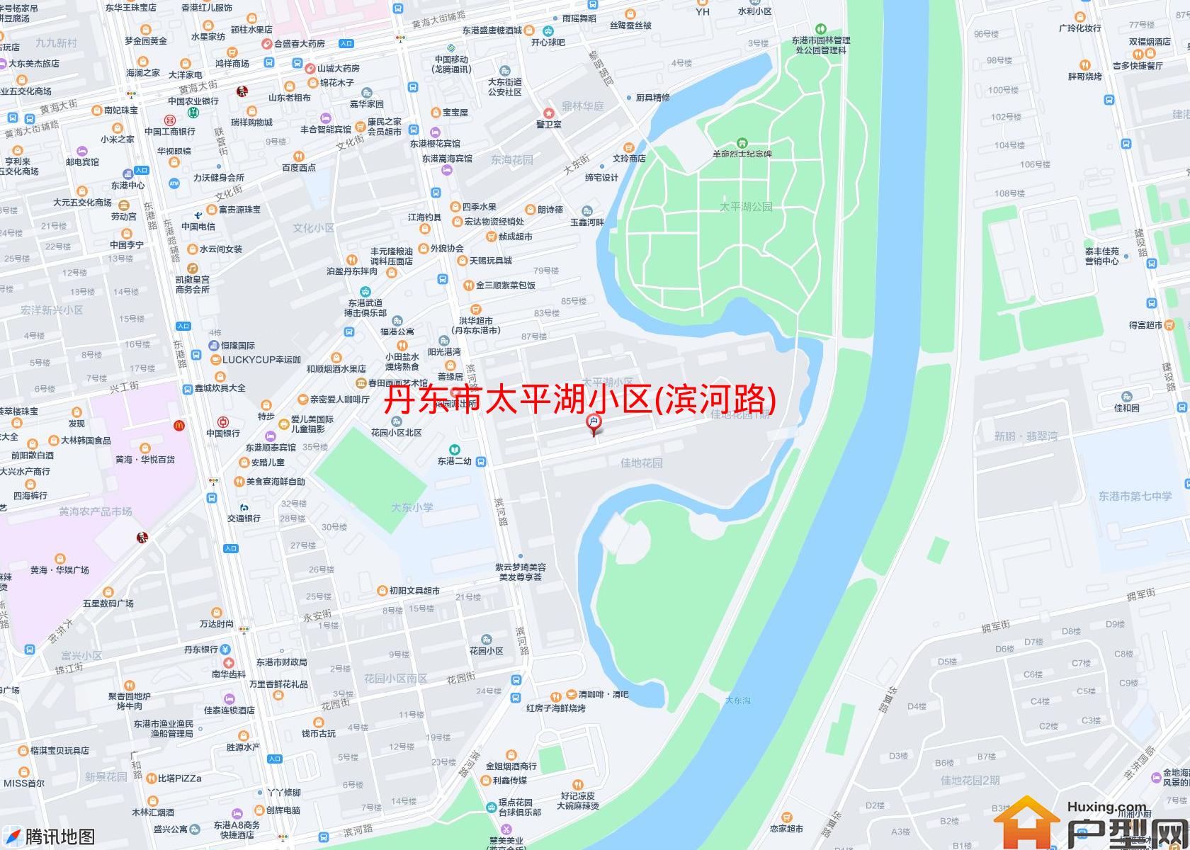 太平湖小区(滨河路)小区 - 户型网