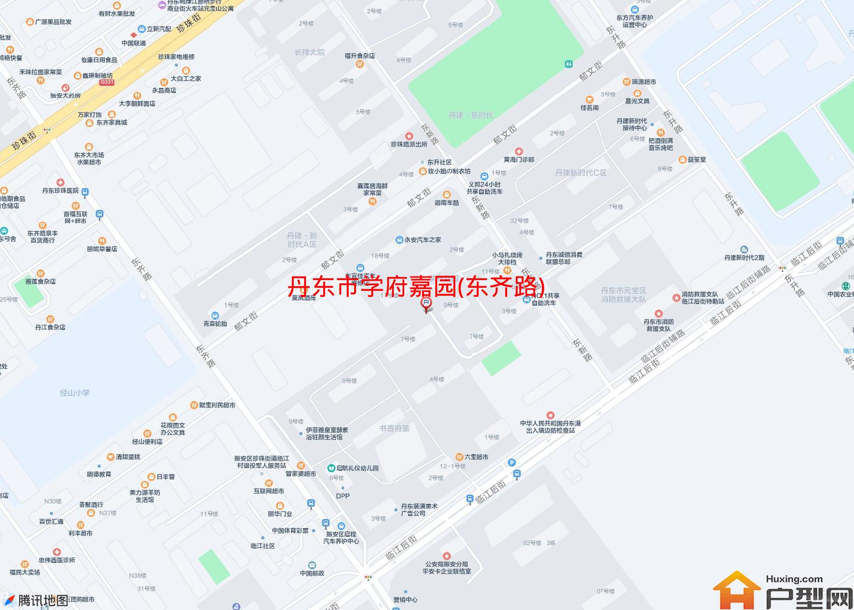 学府嘉园(东齐路)小区 - 户型网
