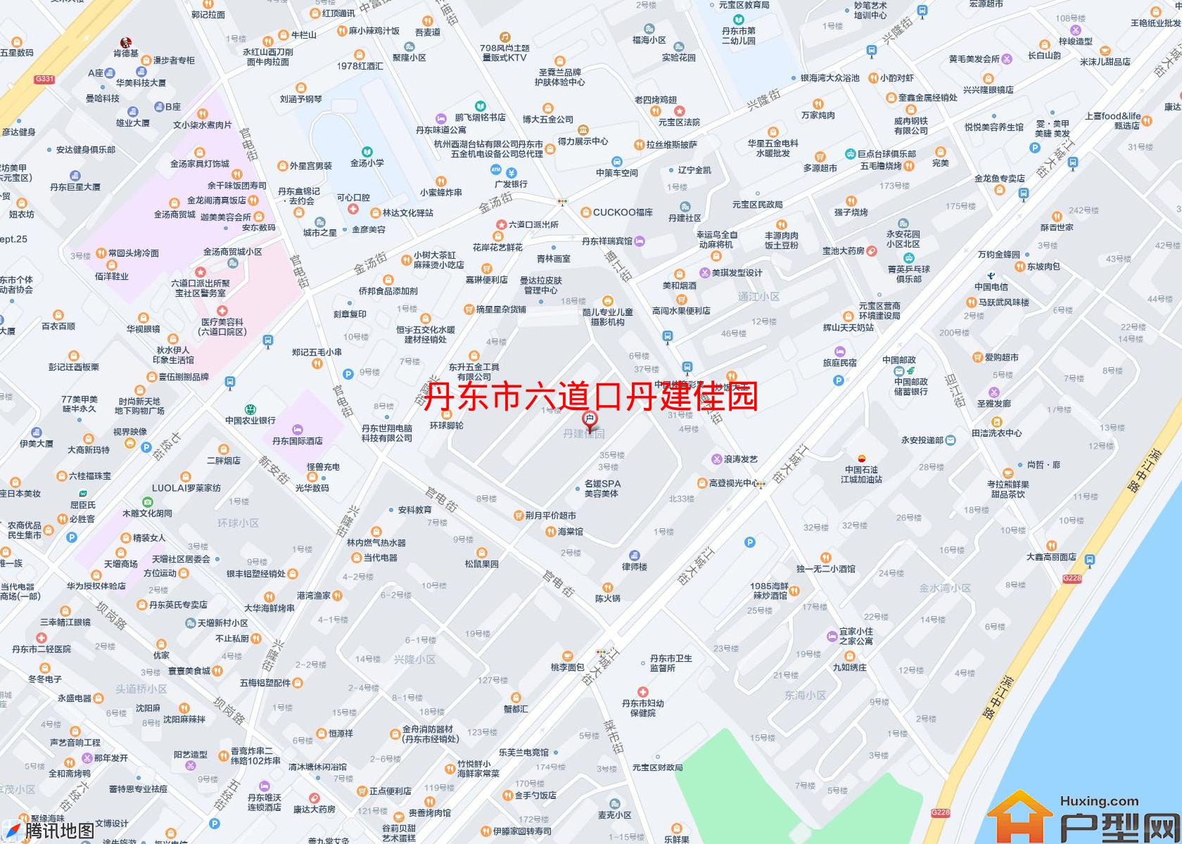 六道口丹建佳园小区 - 户型网