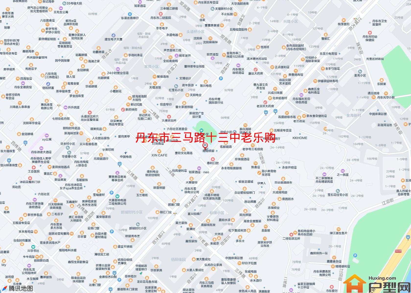 三马路十三中老乐购小区 - 户型网