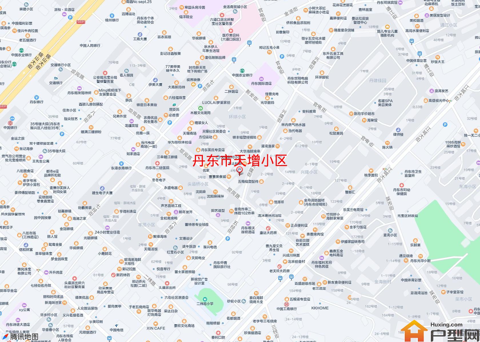 天增小区小区 - 户型网