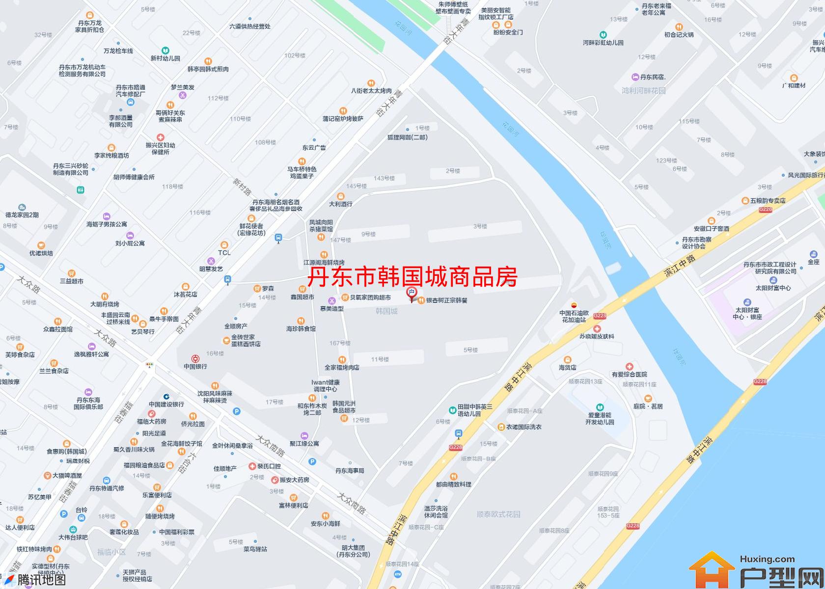 韩国城商品房小区 - 户型网