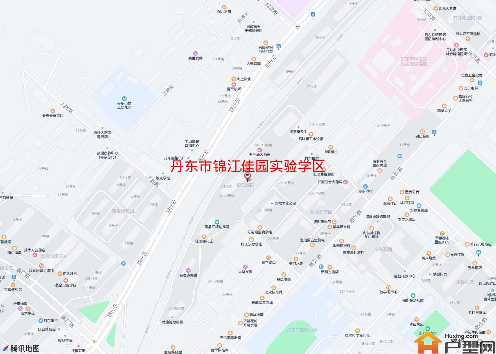 锦江佳园实验学区小区 - 户型网