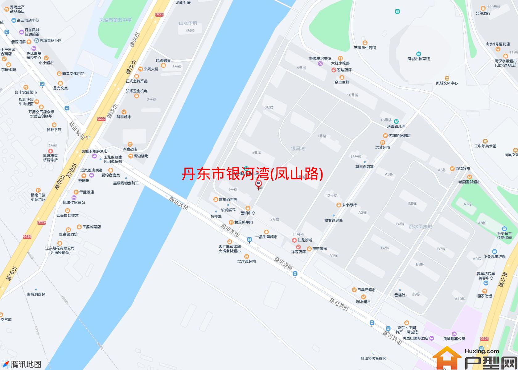 银河湾(凤山路)小区 - 户型网