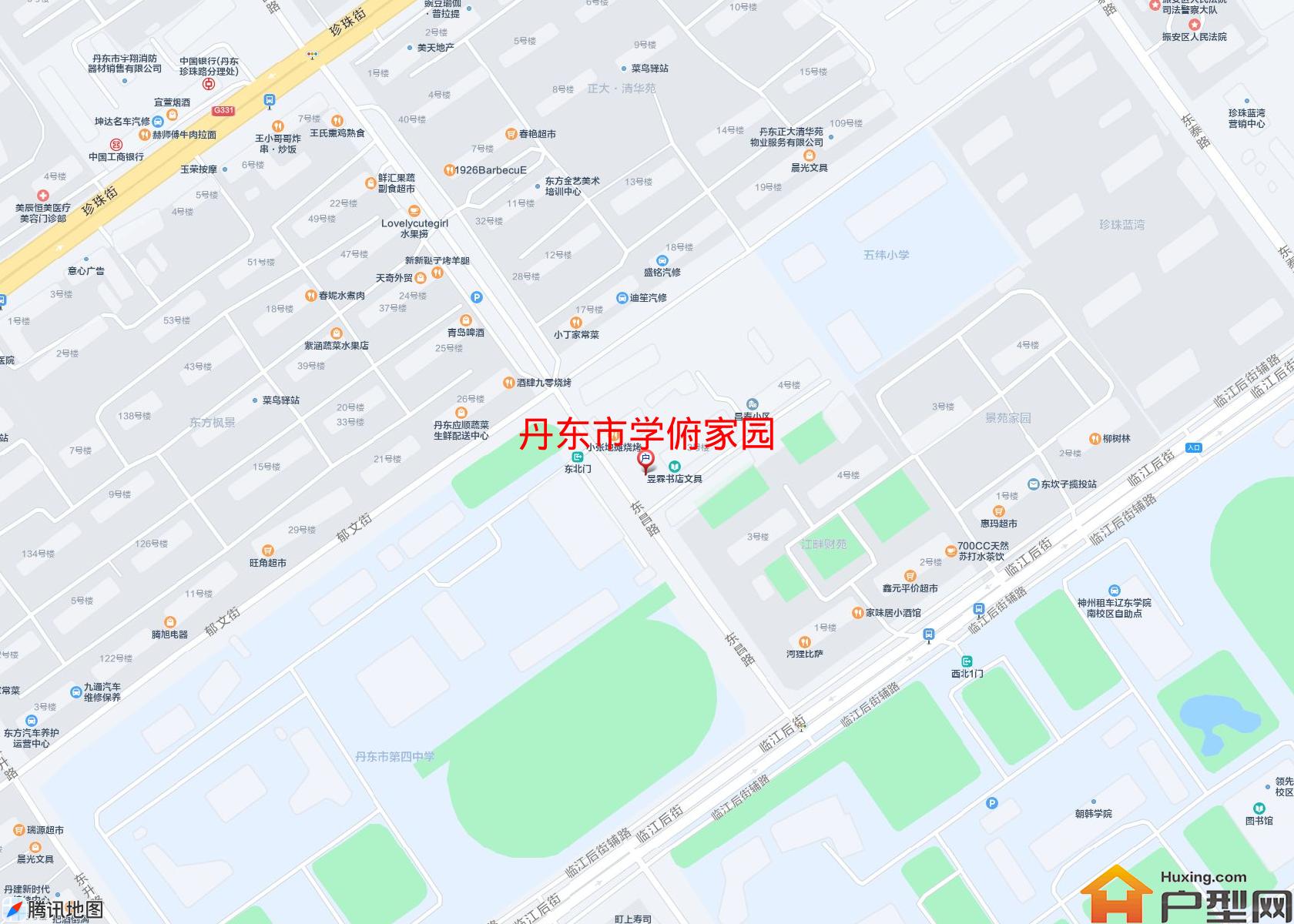 学俯家园小区 - 户型网