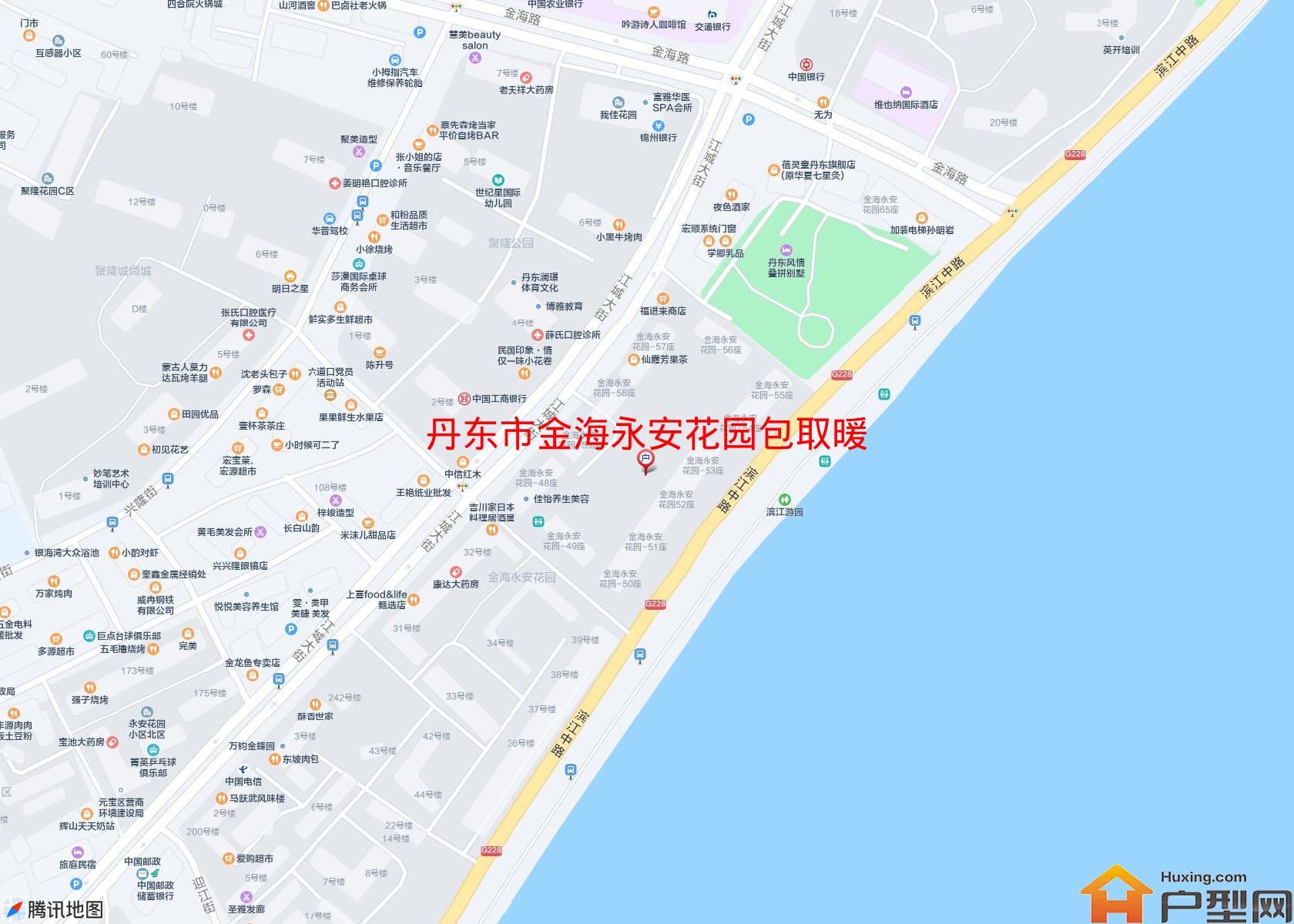 金海永安花园包取暖小区 - 户型网