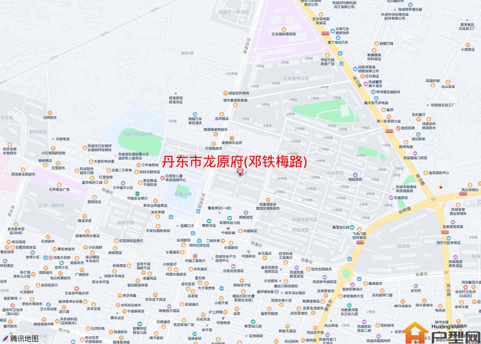 龙原府(邓铁梅路)小区 - 户型网