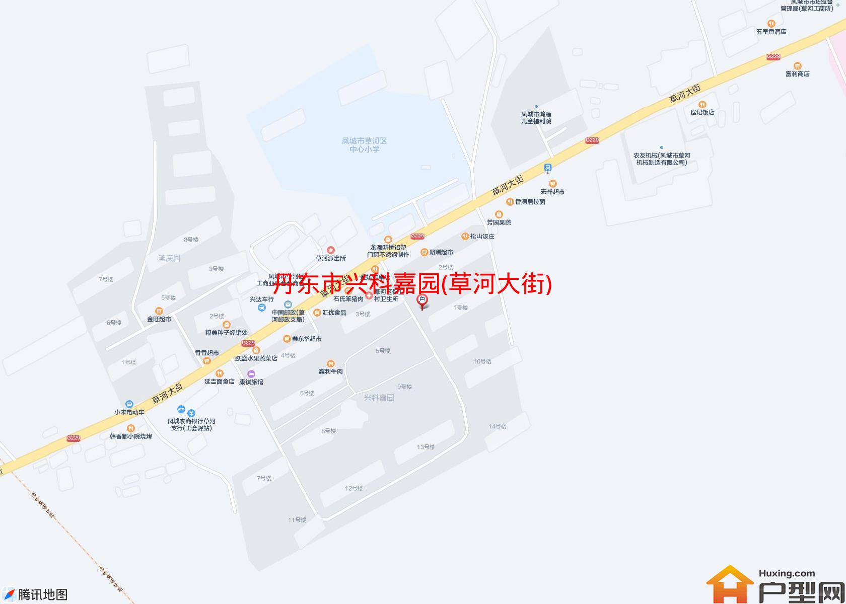 兴科嘉园(草河大街)小区 - 户型网