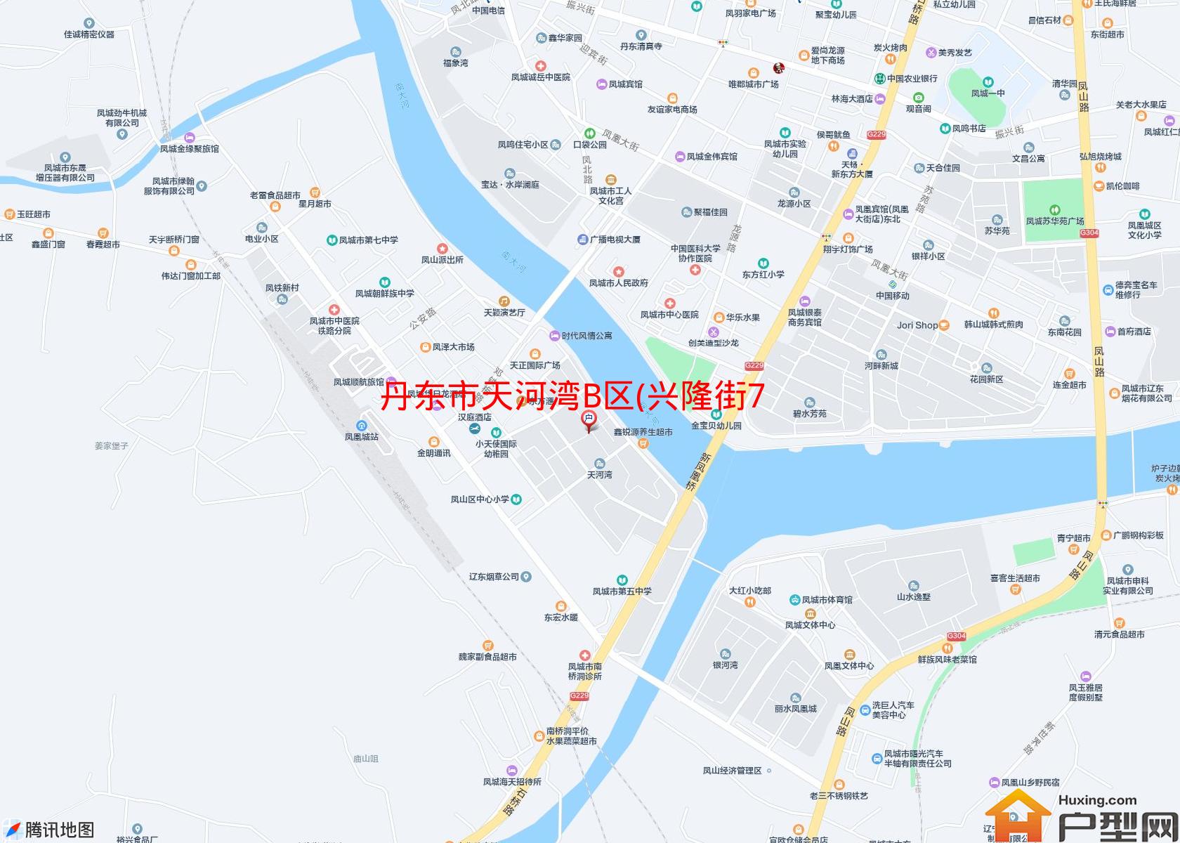 天河湾B区(兴隆街7-7号)小区 - 户型网