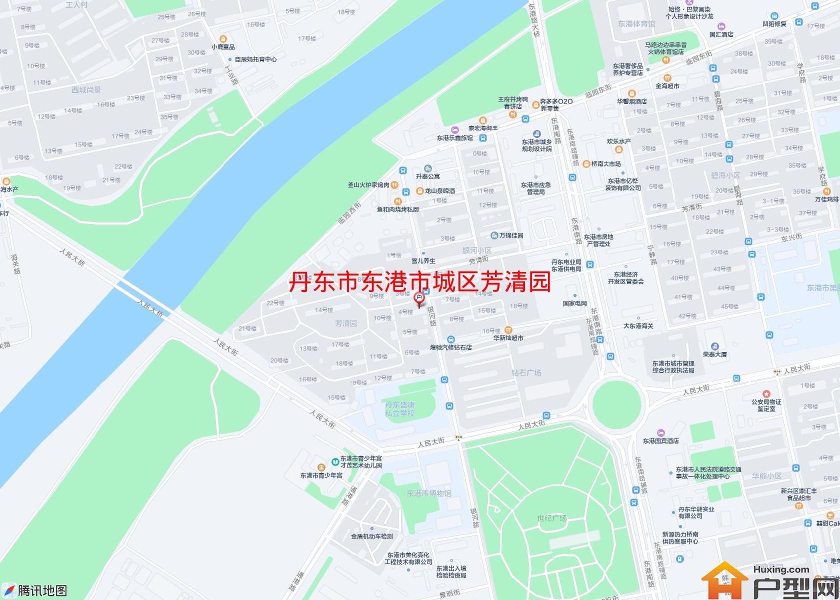 东港市城区芳清园小区 - 户型网
