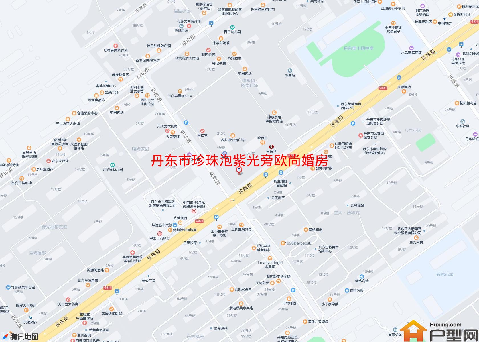 珍珠泡紫光旁欧尚婚房小区 - 户型网