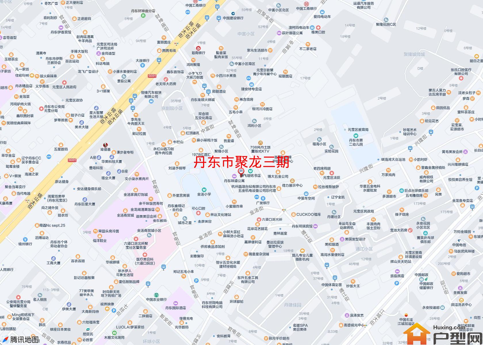 聚龙三期小区 - 户型网