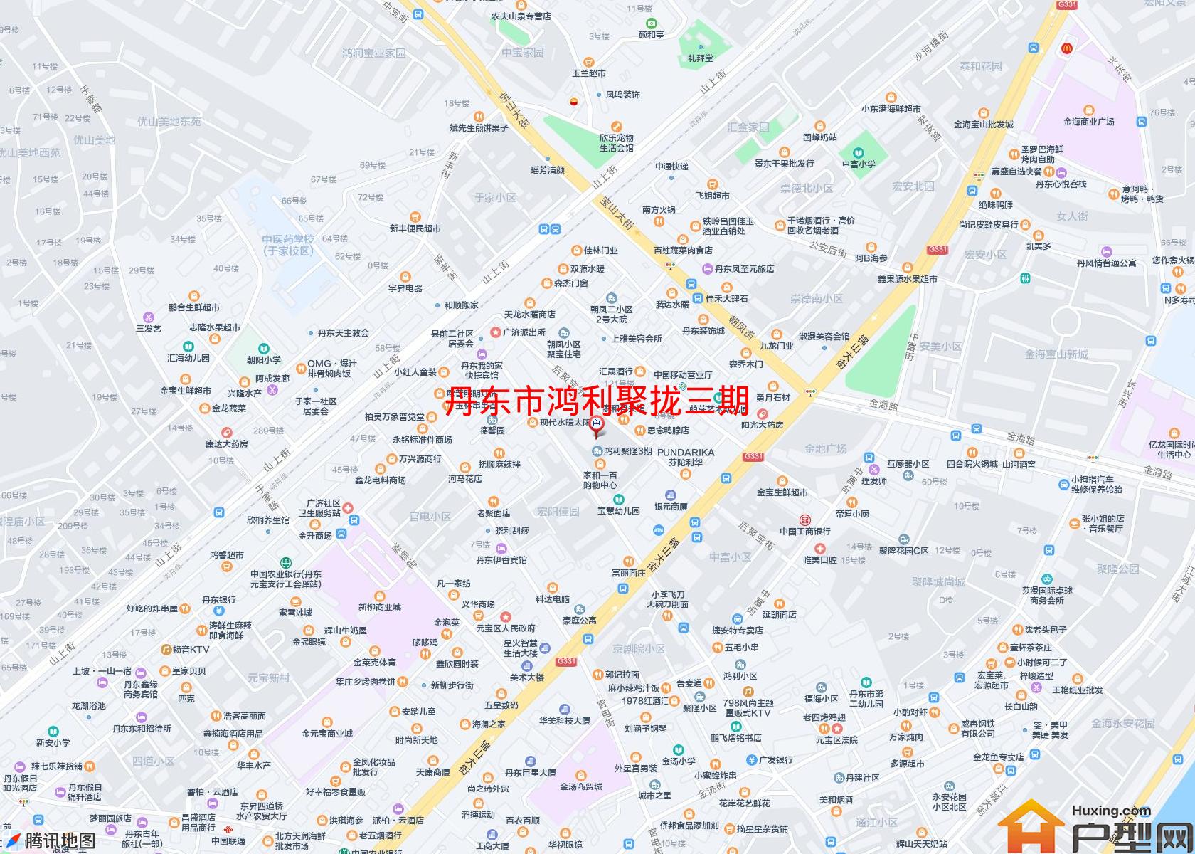 鸿利聚拢三期小区 - 户型网