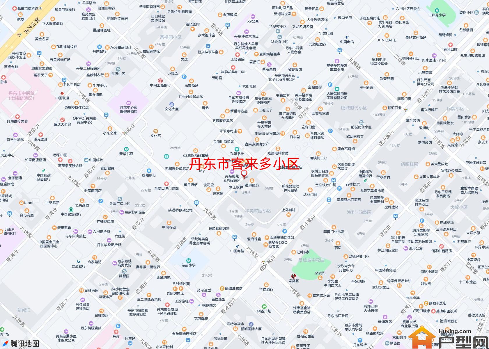 客来多小区小区 - 户型网
