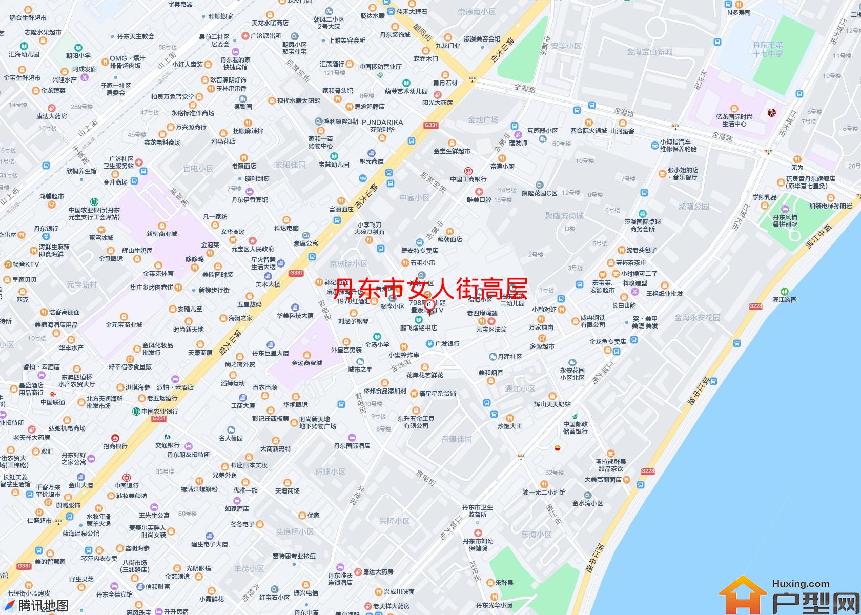 女人街高层小区 - 户型网