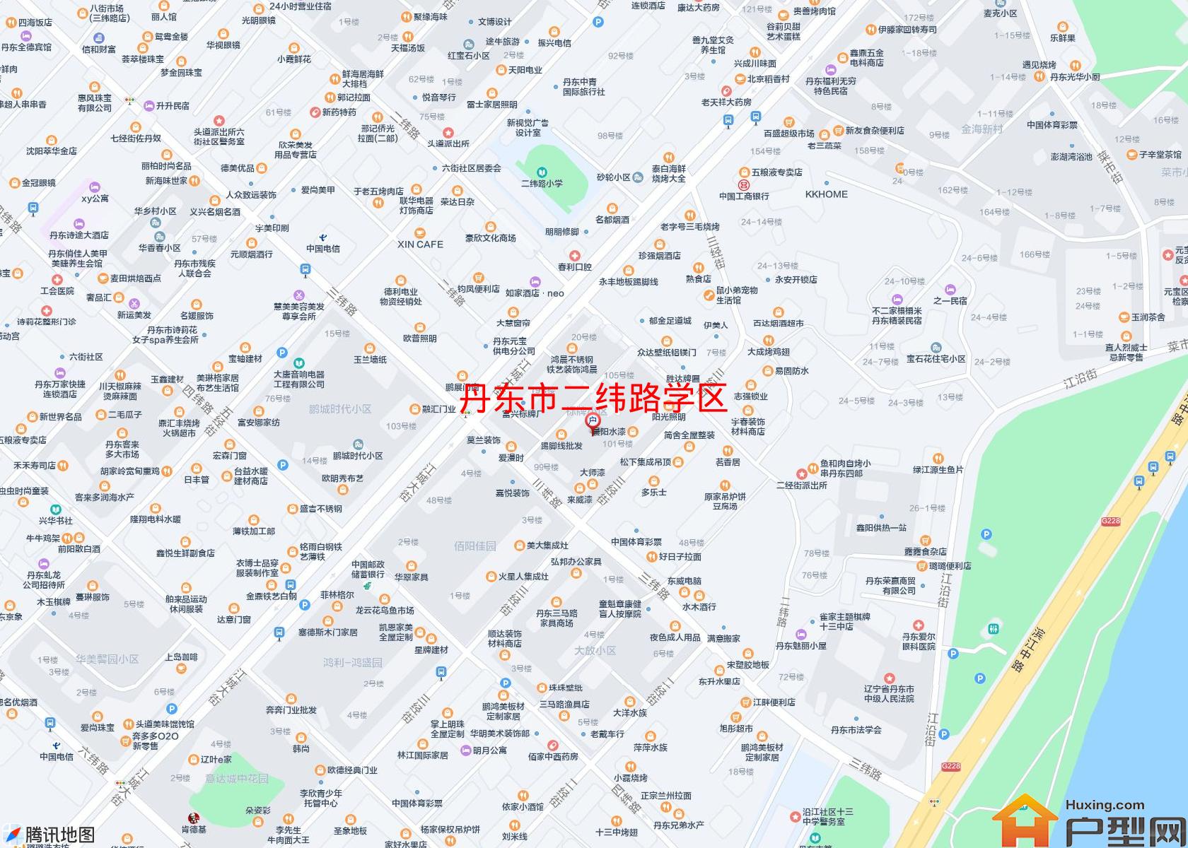 二纬路学区小区 - 户型网