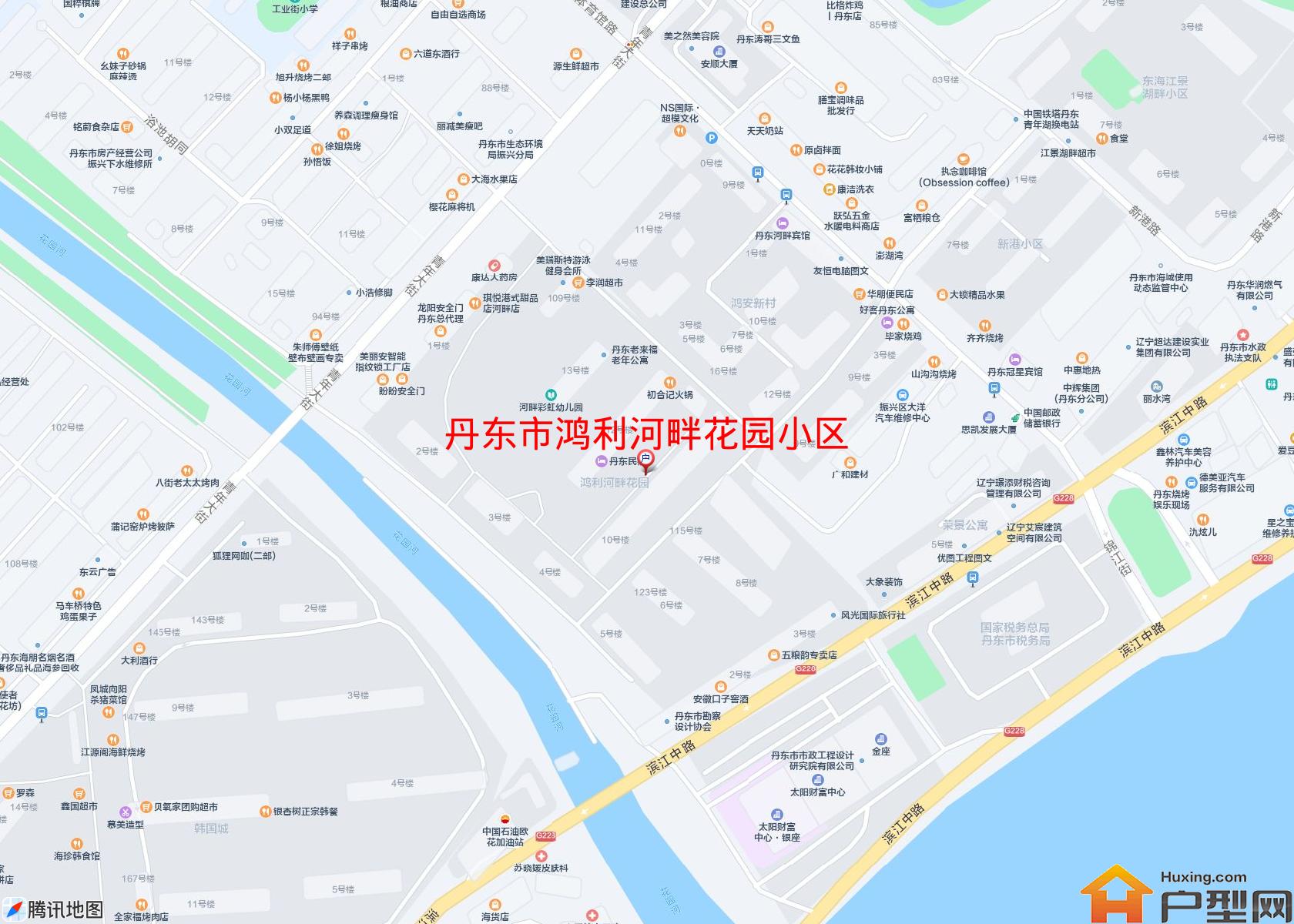 鸿利河畔花园小区小区 - 户型网