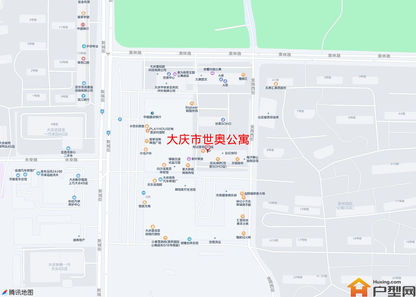 世奥公寓小区 - 户型网