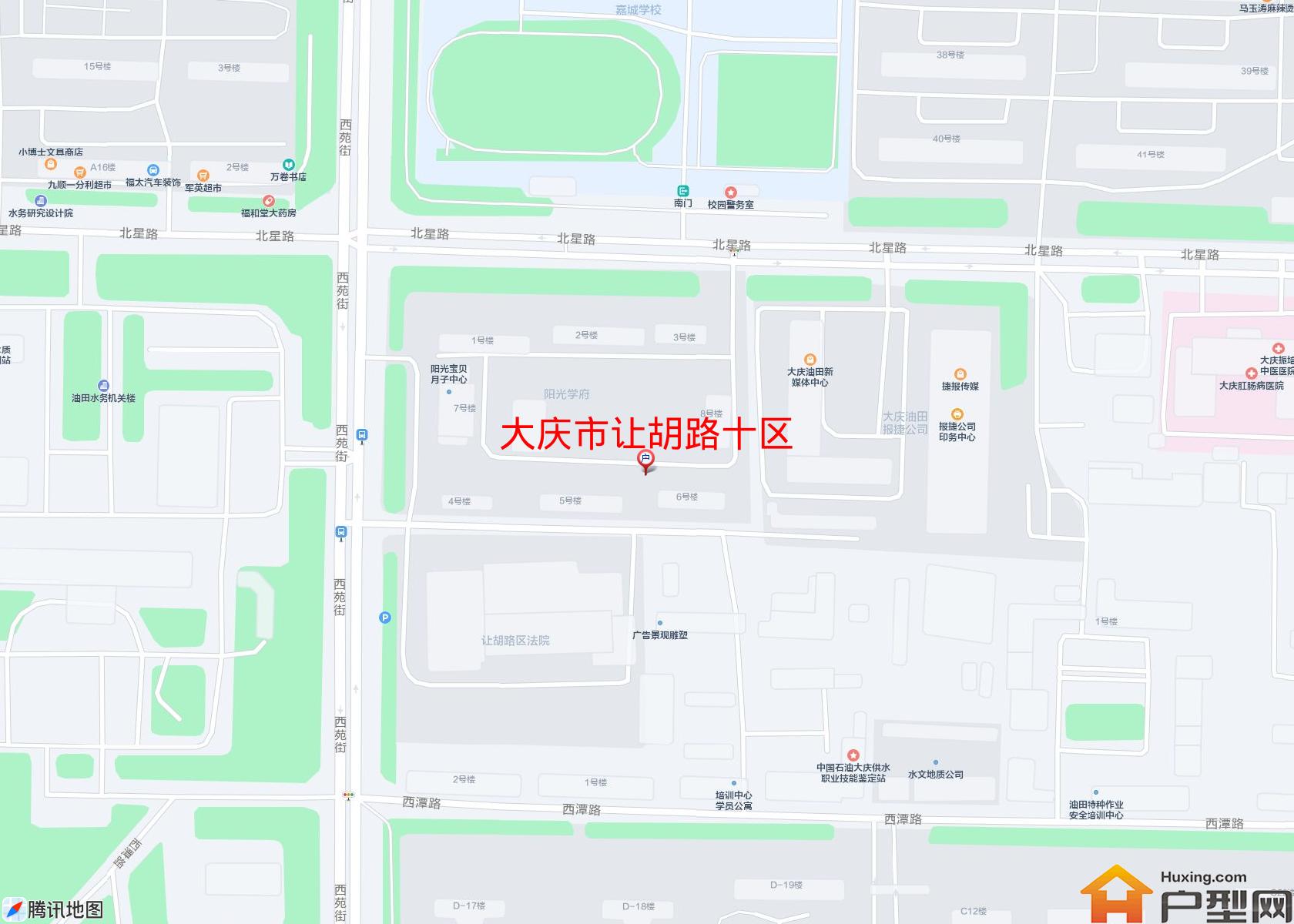 让胡路十区小区 - 户型网