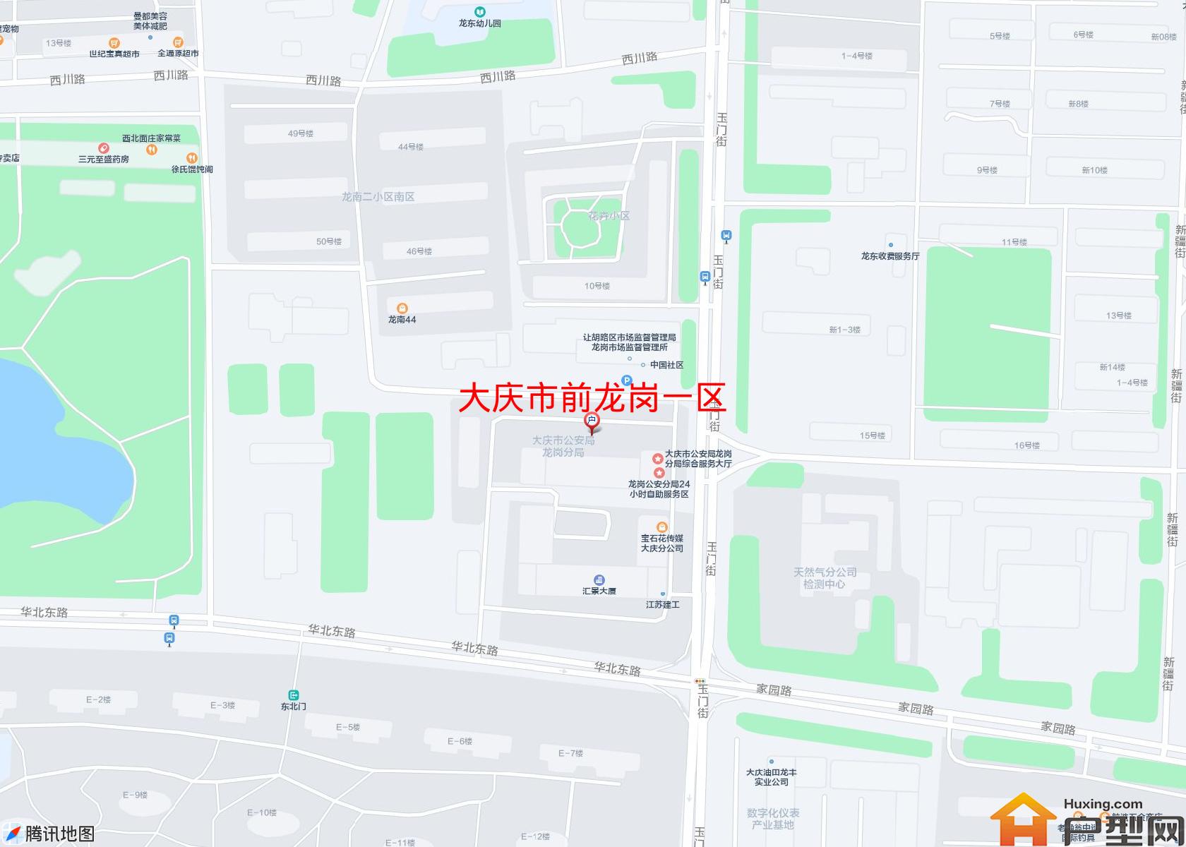 前龙岗一区小区 - 户型网