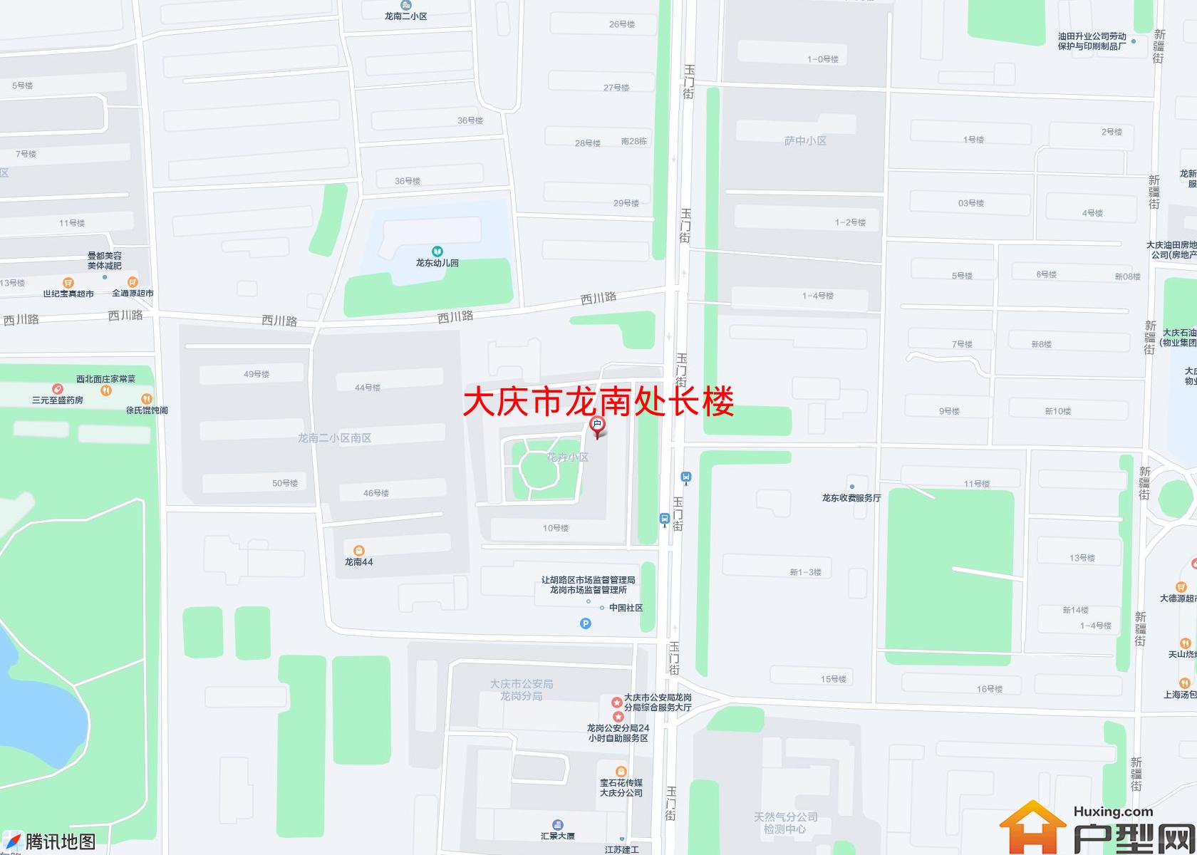 龙南处长楼小区 - 户型网