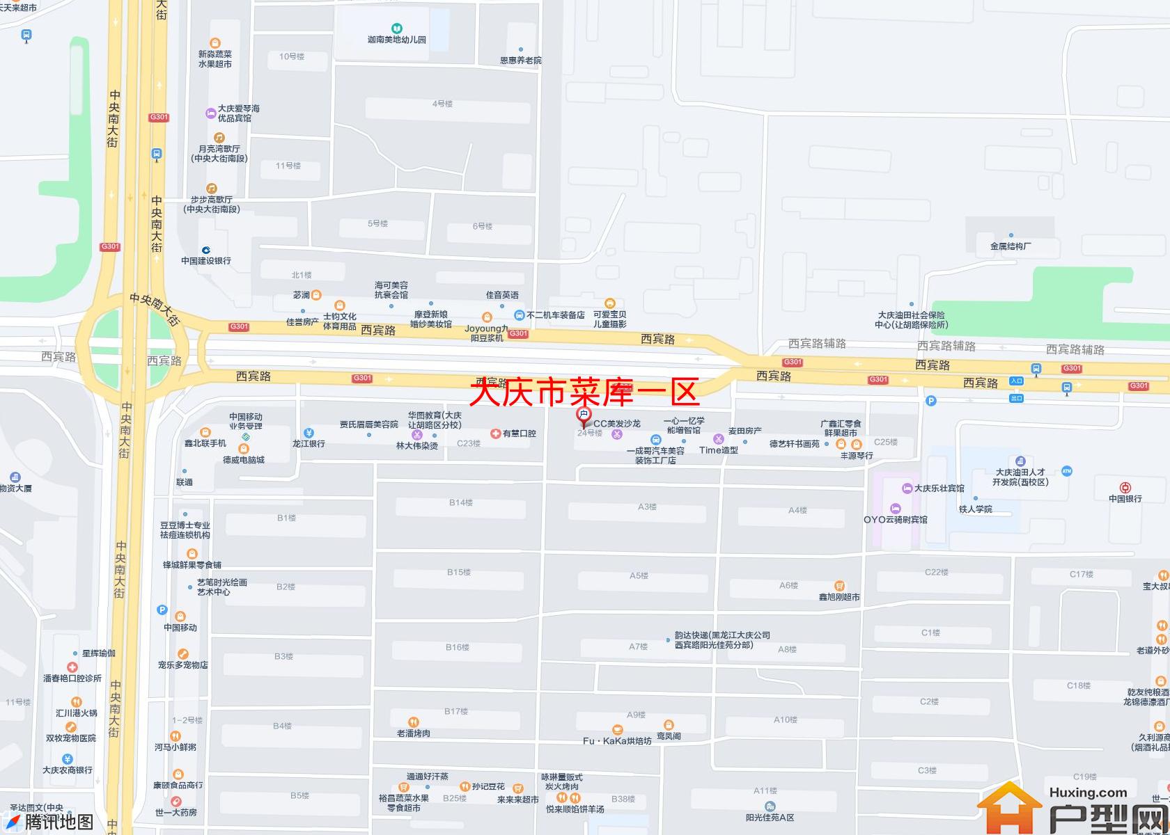 菜库一区小区 - 户型网