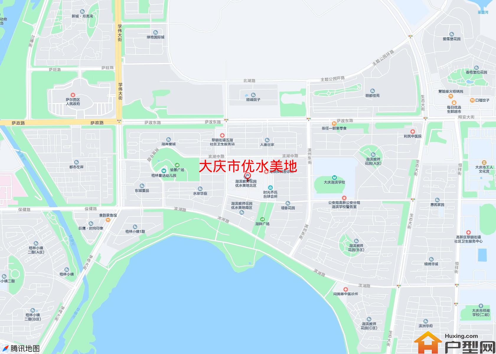 优水美地小区 - 户型网