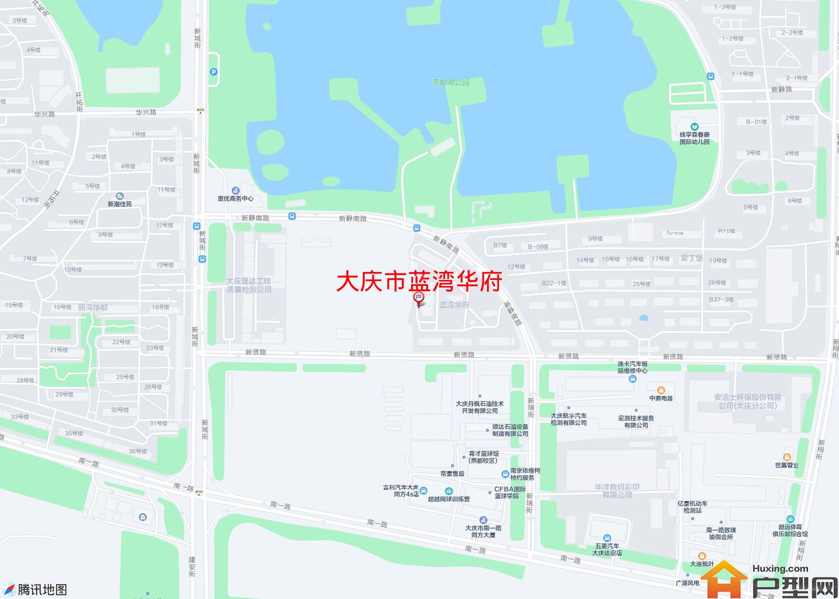 蓝湾华府小区 - 户型网