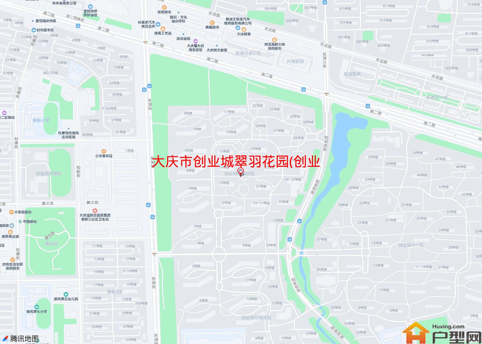 创业城翠羽花园(创业城十四区)小区 - 户型网