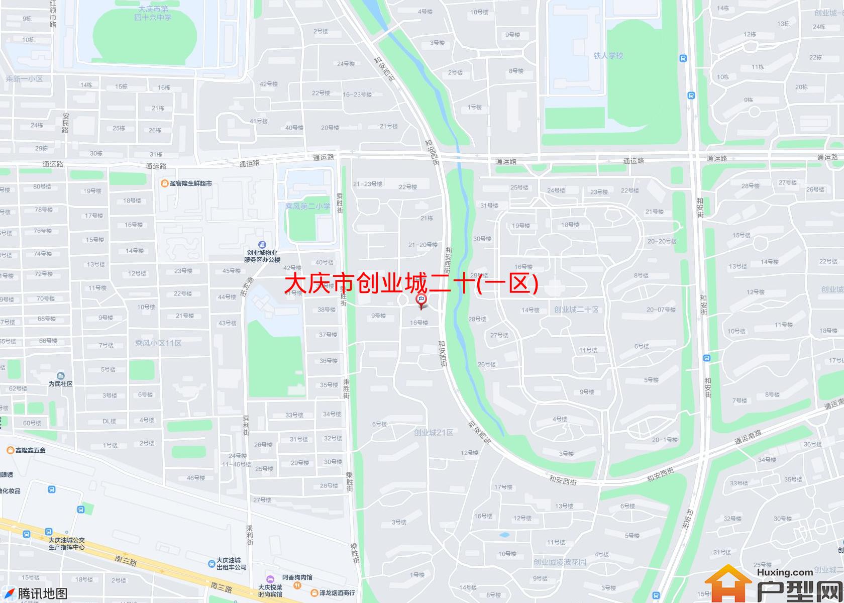 创业城二十(一区)小区 - 户型网