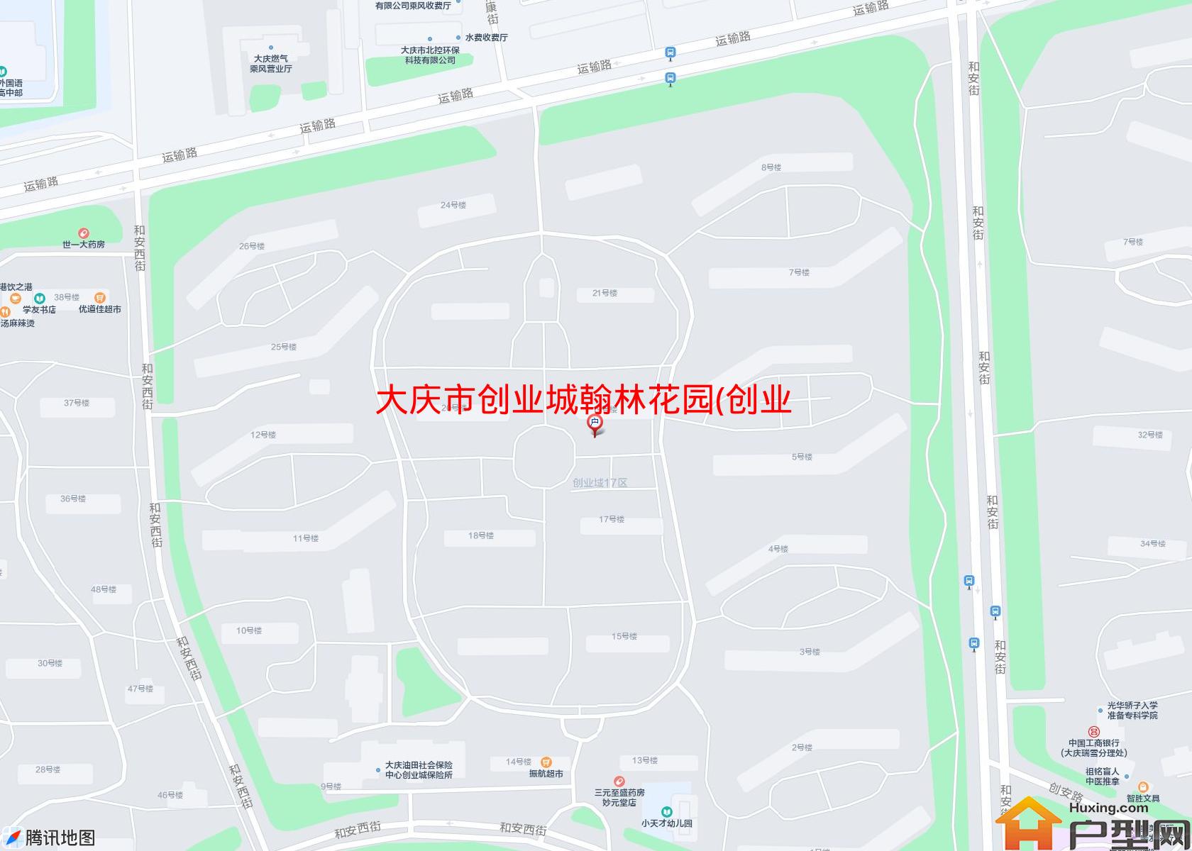 创业城翰林花园(创业城十七区)小区 - 户型网