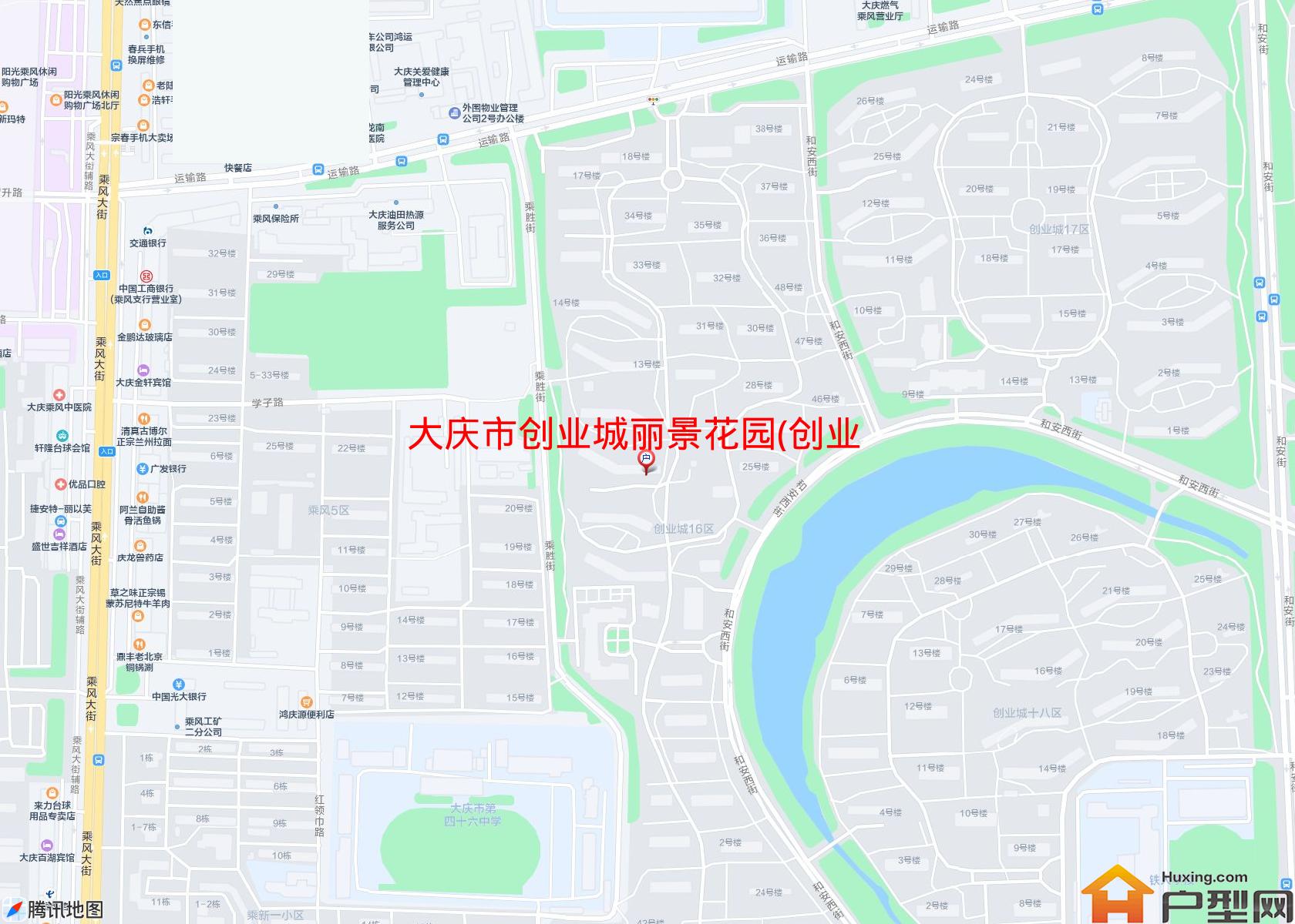 创业城丽景花园(创业城十六区)小区 - 户型网