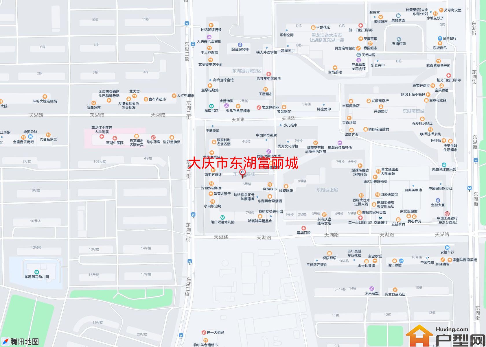 东湖富丽城小区 - 户型网