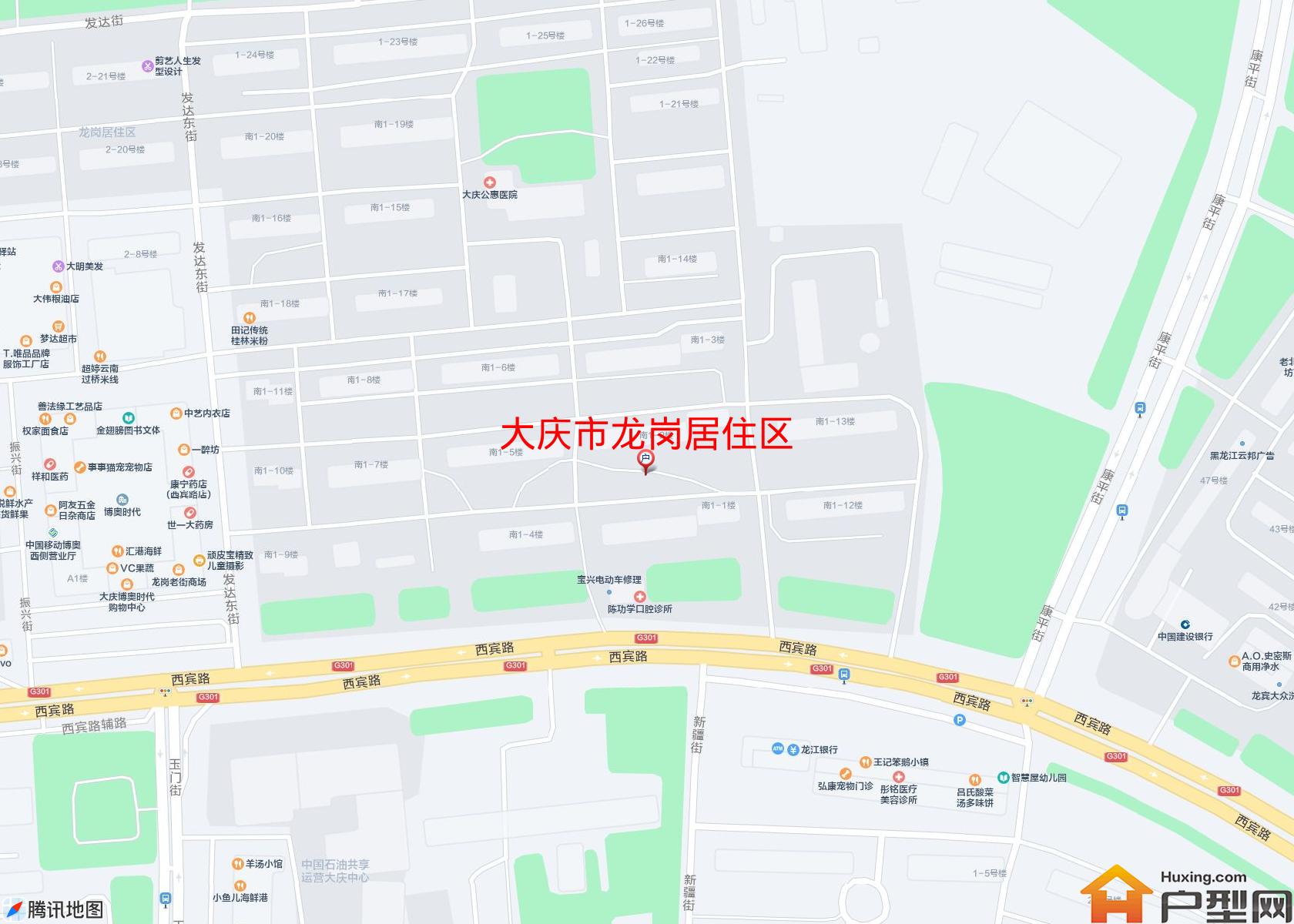 龙岗居住区小区 - 户型网