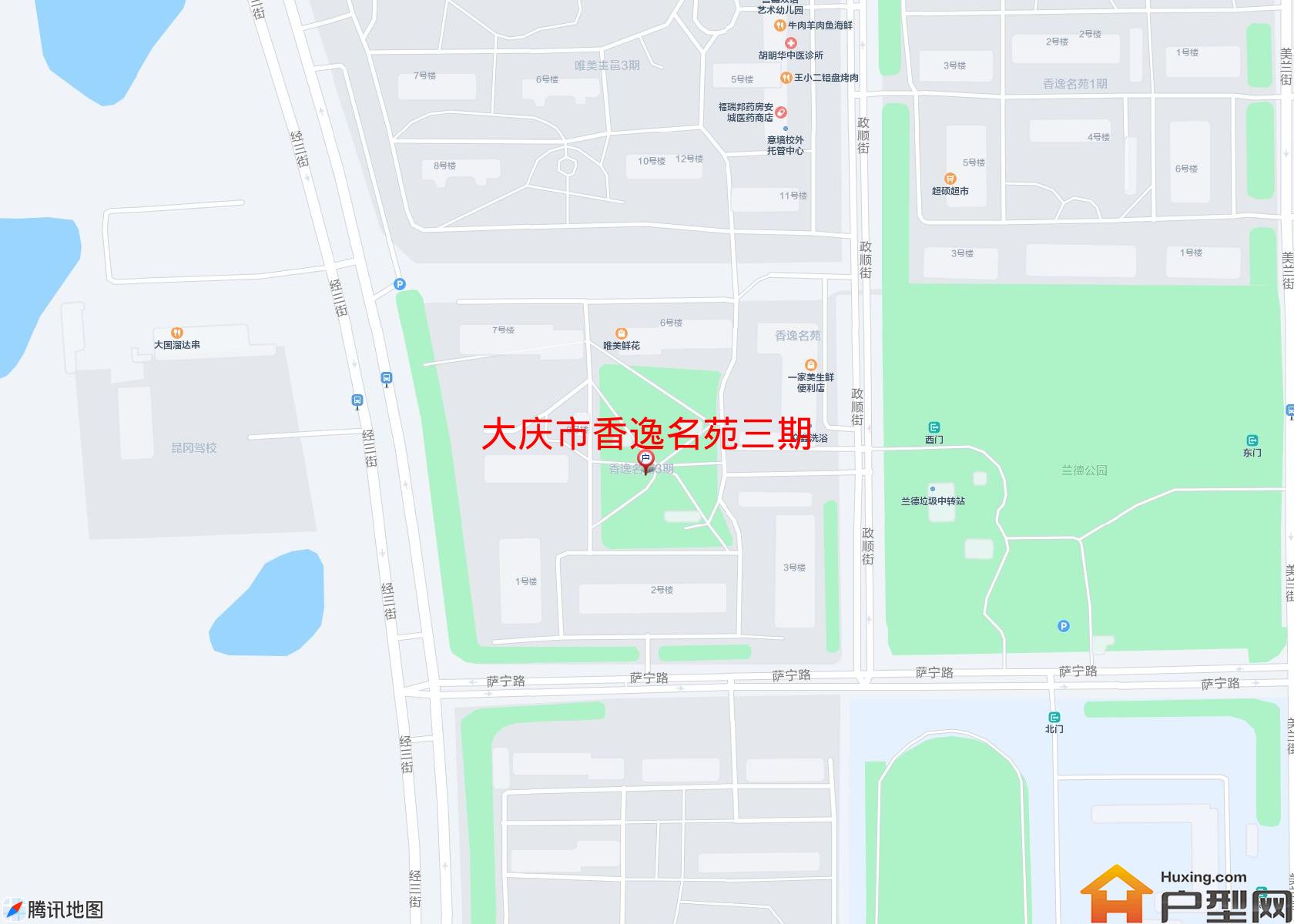 香逸名苑三期小区 - 户型网