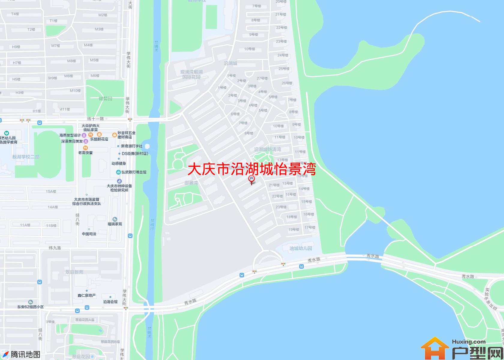 沿湖城怡景湾小区 - 户型网