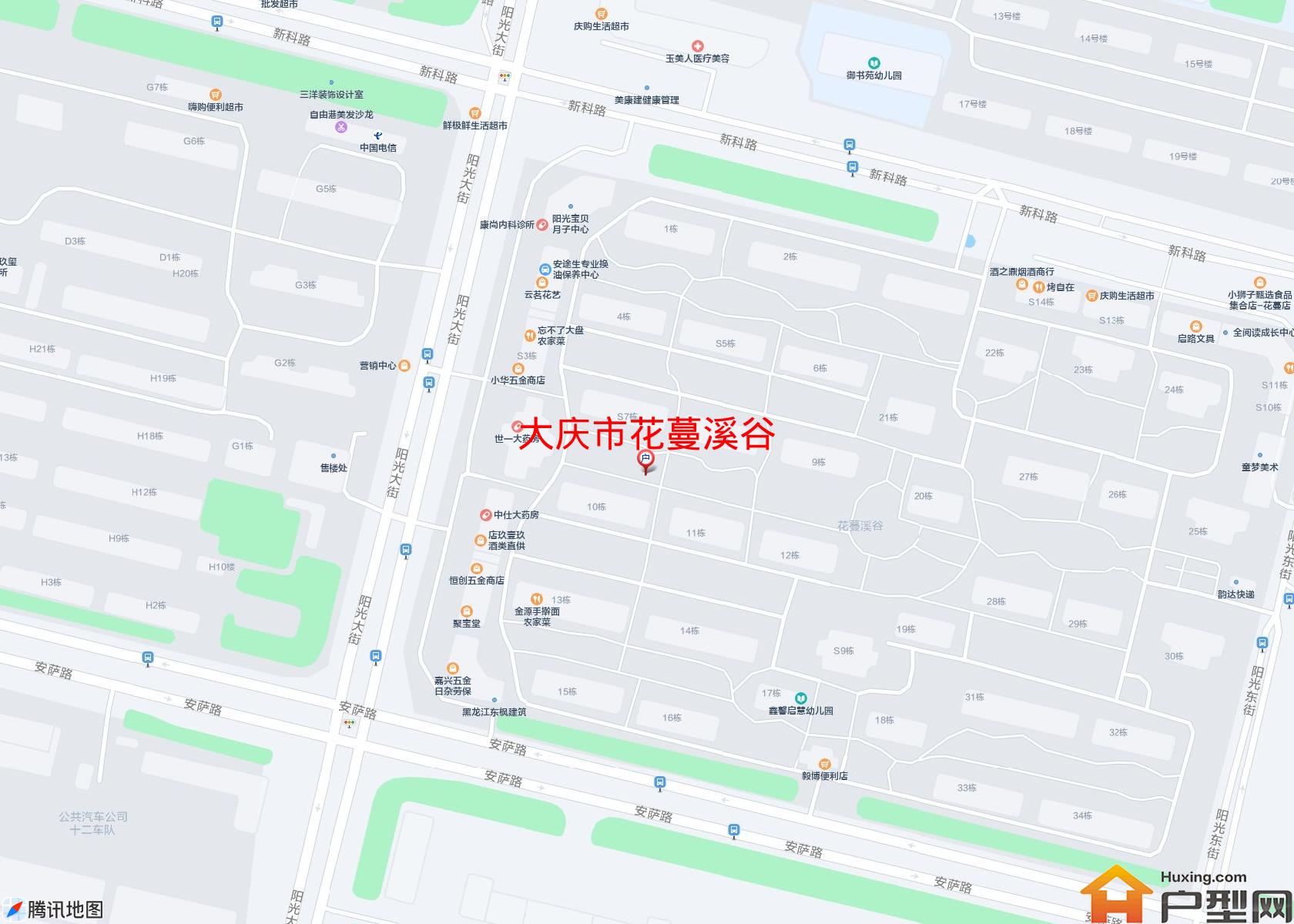 花蔓溪谷小区 - 户型网