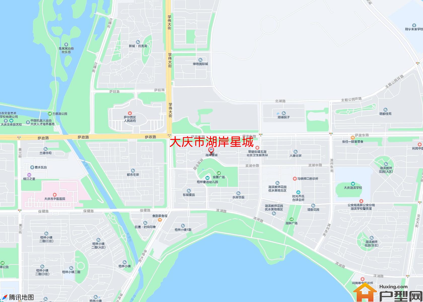湖岸星城小区 - 户型网