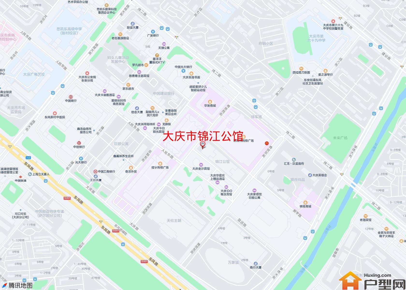 锦江公馆小区 - 户型网