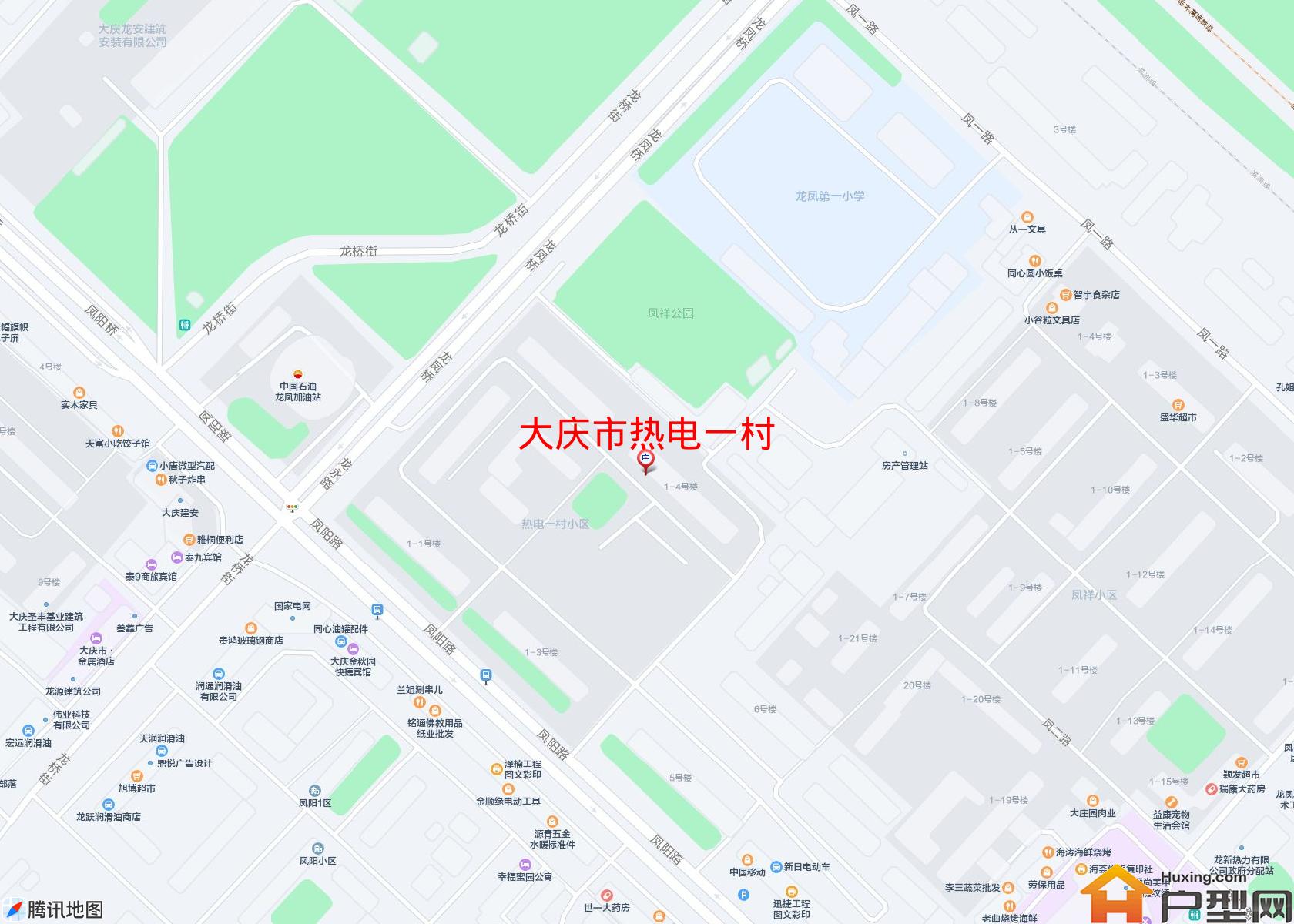 热电一村小区 - 户型网