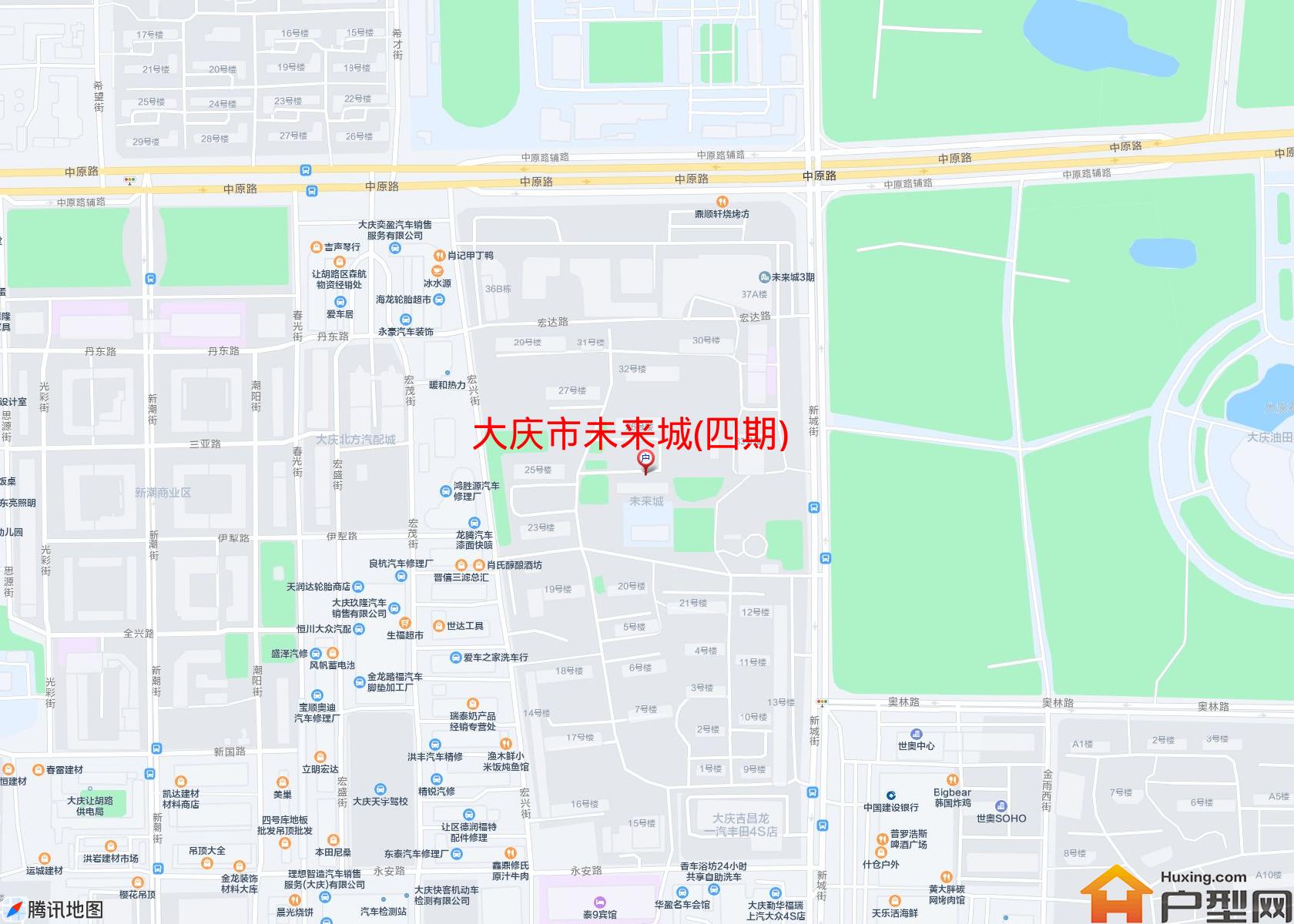 未来城(四期)小区 - 户型网
